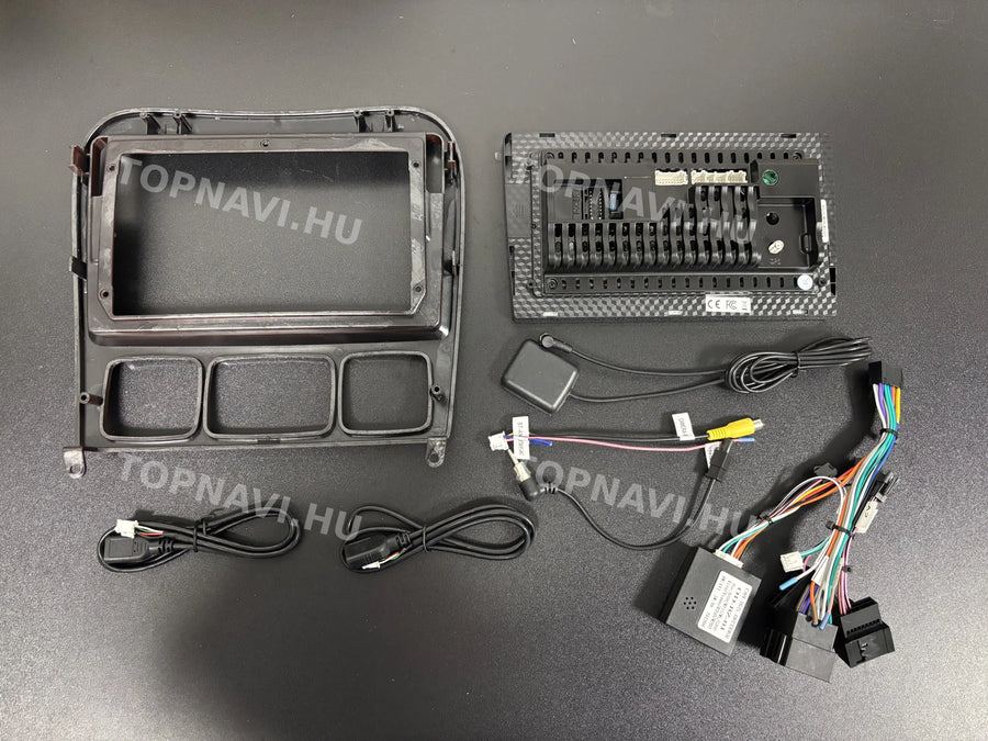 Mercedes-Benz S-Class W220 1998-2005 9" Android multimedia car radio touchscreen head unit - Hátulja