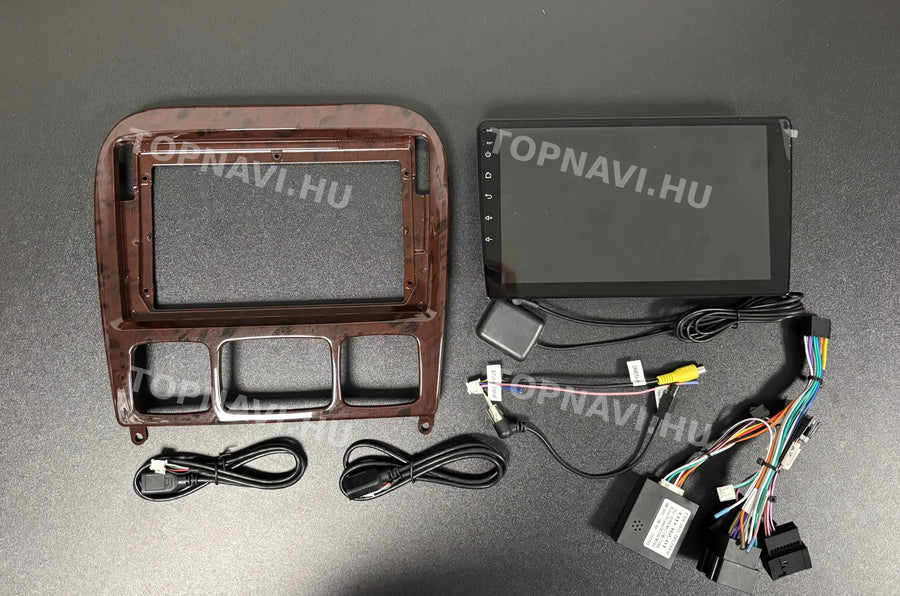 Mercedes-Benz S-Class W220 1998-2005 9" Android multimedia car radio touchscreen head unit - Eleje
