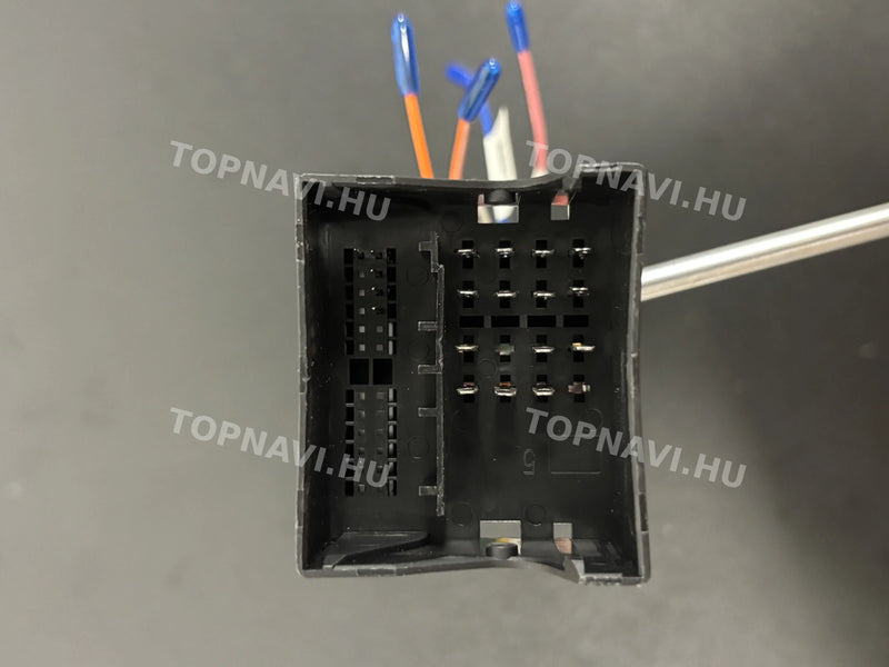 Seat Ibiza 4 6j 2008-2017 9" Android Multimedia head unit - csatlakozó