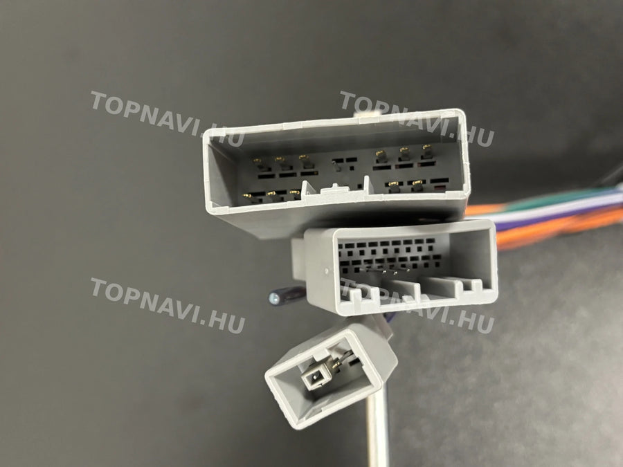 Honda Civic UFO 8th gen 2005-2011 9" Android multimedia car radio touchscreen head unit - Csatlakozó