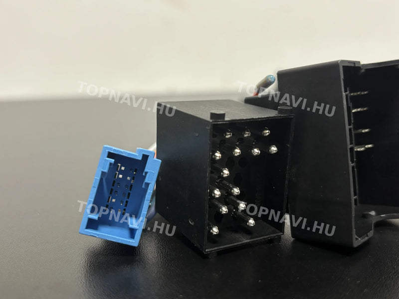 BMW E46 1998–2006 9" Android multimedia car radio touch screen head unit - csatlakozó