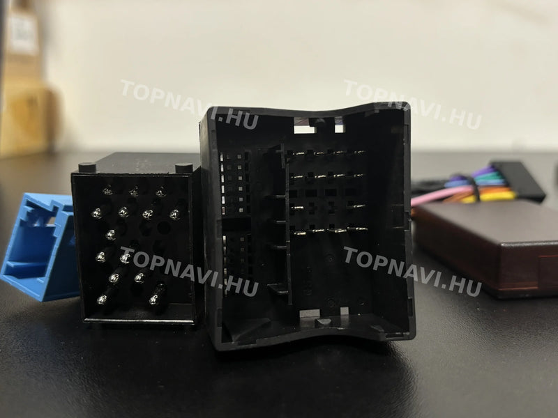 BMW E46 1998–2006 9" Android multimedia car radio touch screen head unit - csatlakozó