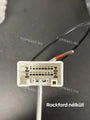 Mitsubishi Outlander 3 2012-2018 10.1" Android multimedia car radio touchscreen head unit - Csatlakozó