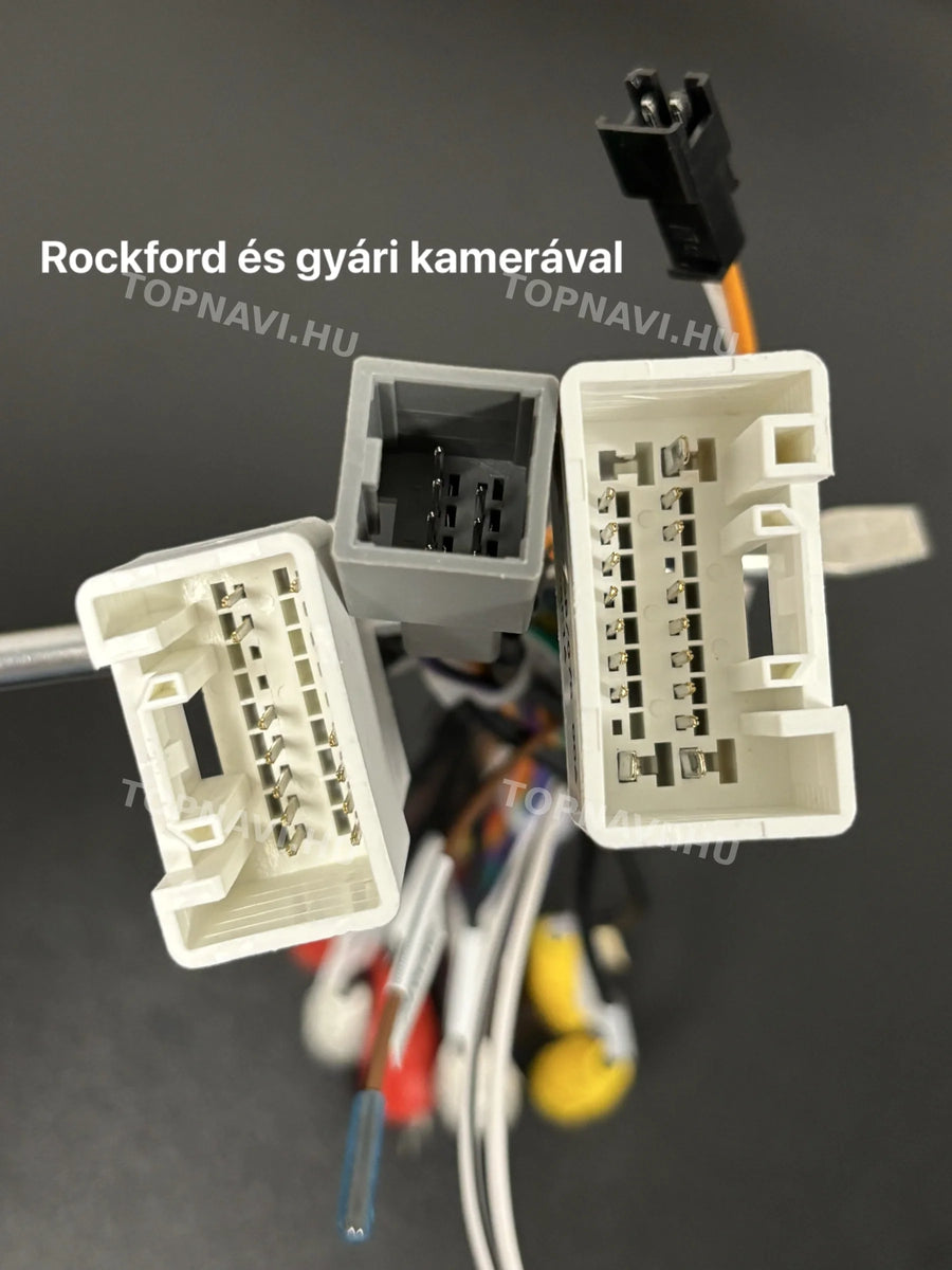 Mitsubishi Outlander 3 2012-2018 10.1" Android multimedia car radio touchscreen head unit - Csatlakozó