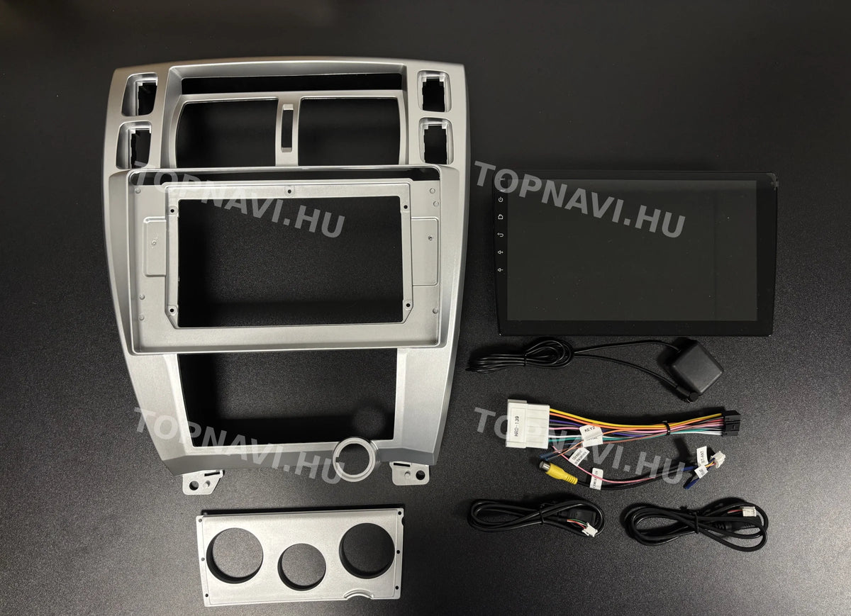 Hyundai Tucson 2005- 2009 10.1" Android Multimedia Head Unit - Eleje
