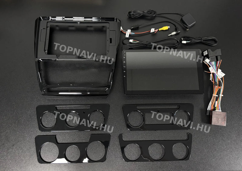 Skoda Octavia 2, A5 2004- 2013 10.1" Android Multimedia head unit - eleje