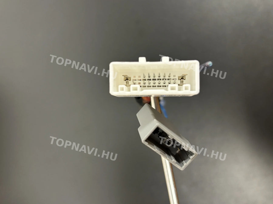 Nissan X-Trail II T31 2007-2013 10.1" Android multimedia car radio touchscreen head unit - Csatlakozó