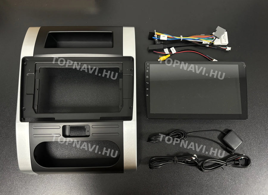 Nissan X-Trail II T31 2007-2013 10.1" Android multimedia car radio touchscreen head unit - Eleje