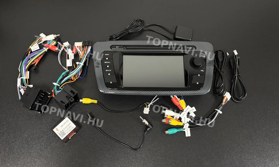 Seat Ibiza 4 6J 2008-2017 7" Android multimedia car radio touchscreen head unit - Eleje