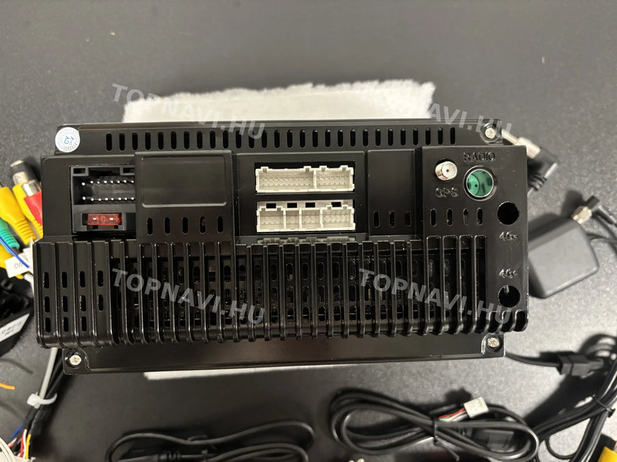 Volkswagen 7" Android multimedia car radio touchscreen head unit - Hátulja