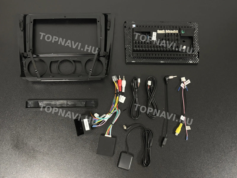BMW E81 E82 E87 E88 2004–2011 9" Android multimedia car radio touch screen head unit - hátulja