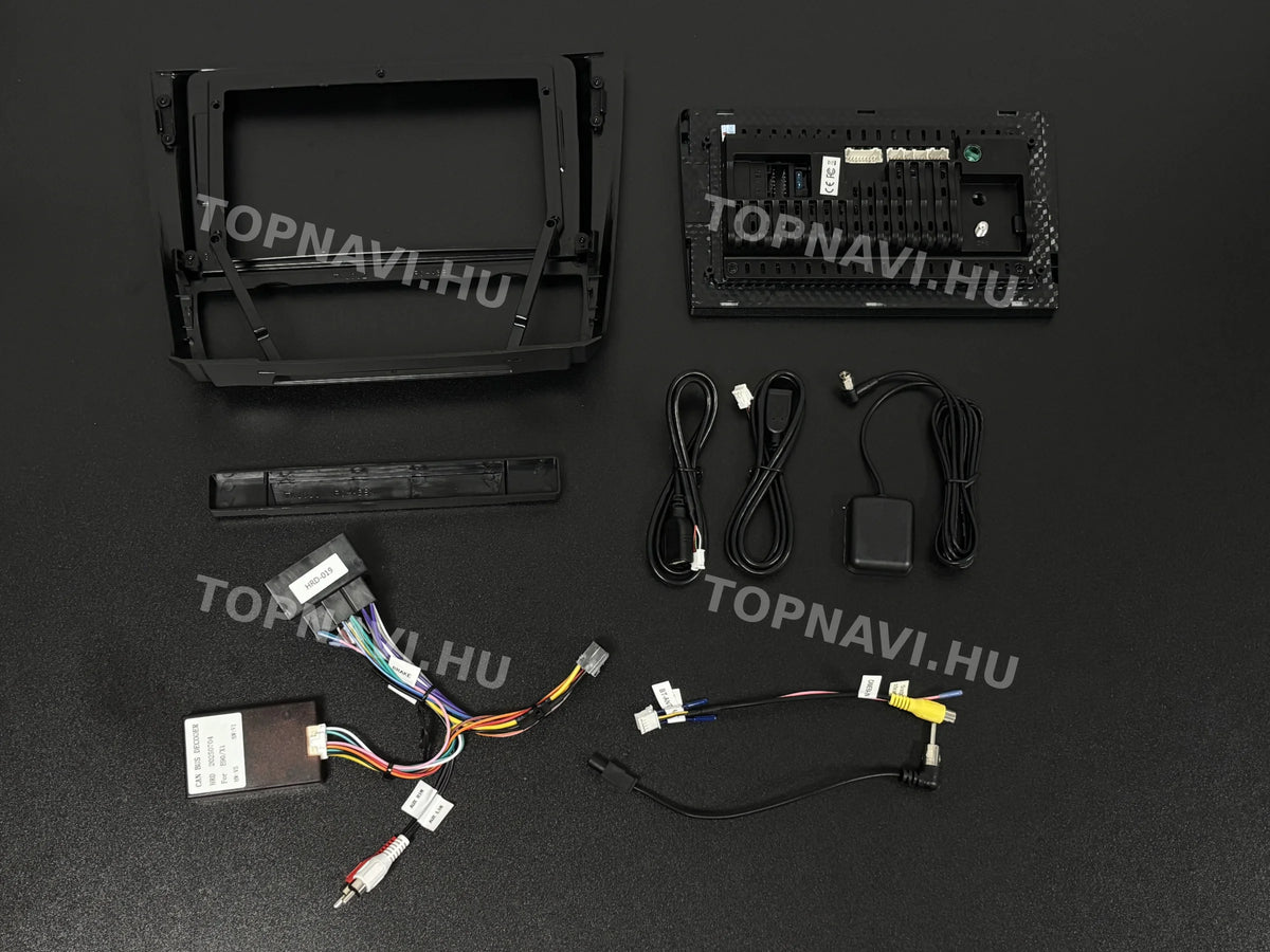 BMW E81 E82 E87 E88 2004–2011 9" Android multimedia car radio touch screen head unit - Hátulja