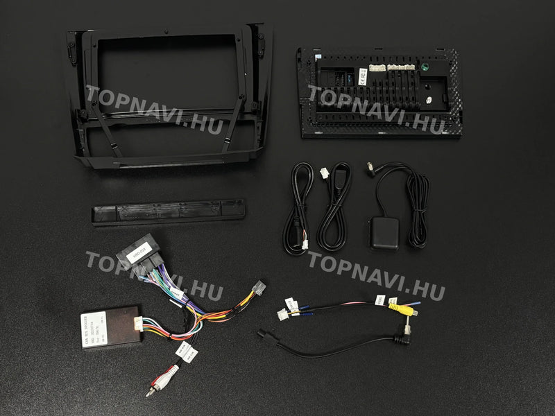 BMW E81 E82 E87 E88 2004–2011 9" Android multimedia car radio touch screen head unit - hátulja
