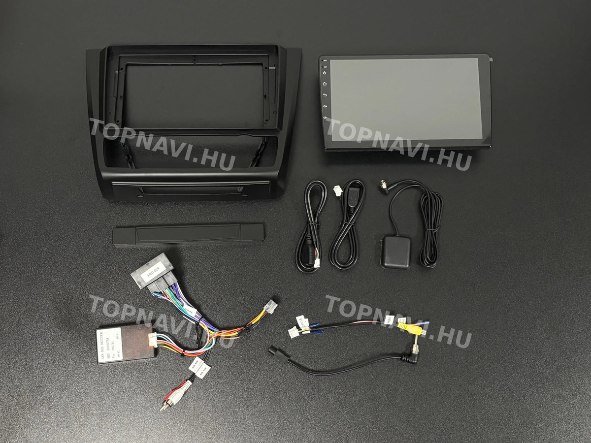 BMW E81 E82 E87 E88 2004–2011 9" Android multimedia car radio touch screen head unit - Eleje