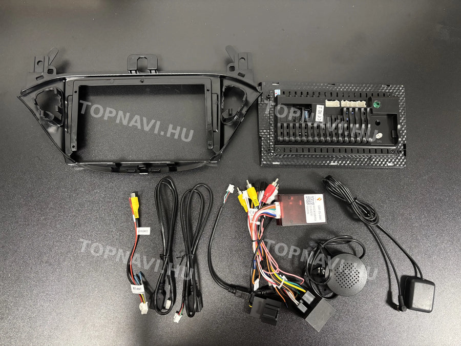 Opel Corsa E / Adam 2013-2019 9" Android multimedia car radio touchscreen head unit - Hátulja