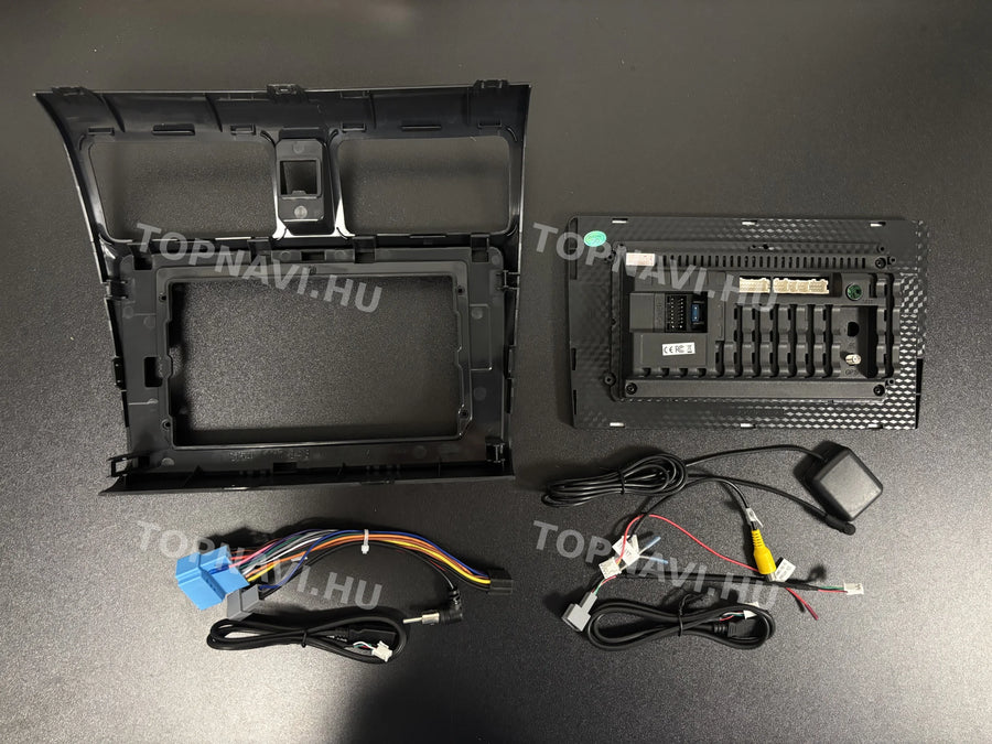 Suzuki Swift 2 2005-2010 10.1" Android multimedia car radio touchscreen head unit - Hátulja