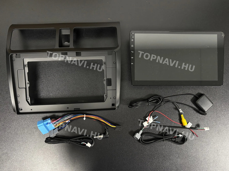 Suzuki Swift 2 2005-2010 10.1" Android multimedia car radio touchscreen head unit - Eleje