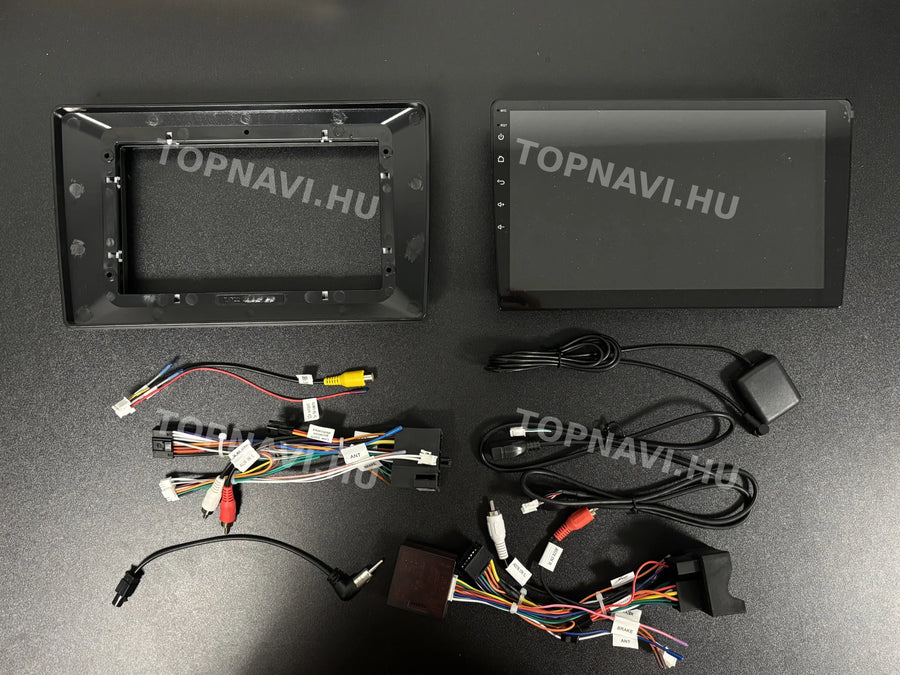 Skoda Fabia 2 2007-2014 10.1" Android multimedia car radio touchscreen head unit - Eleje