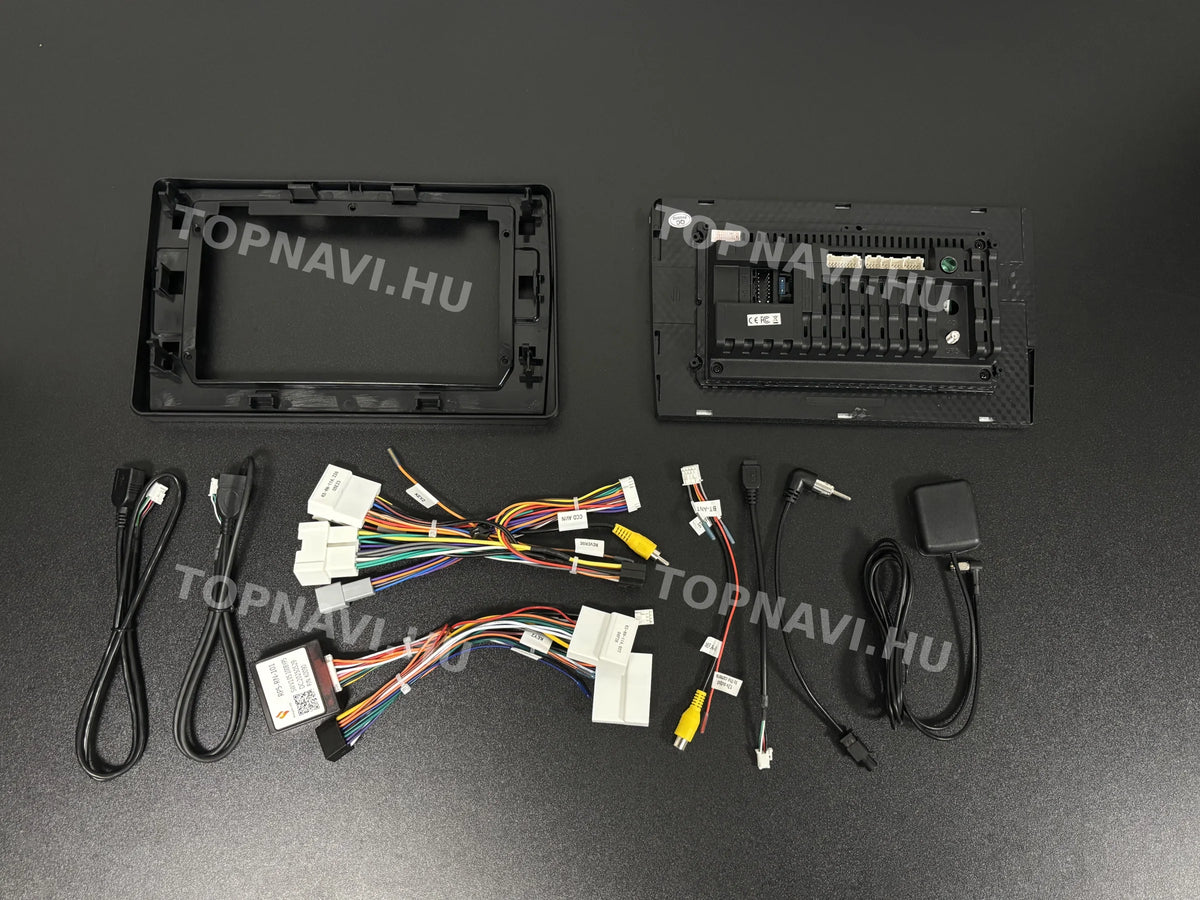 Dacia Duster 2018-2021 10.1" Android Multimedia Head Unit - Hátulja