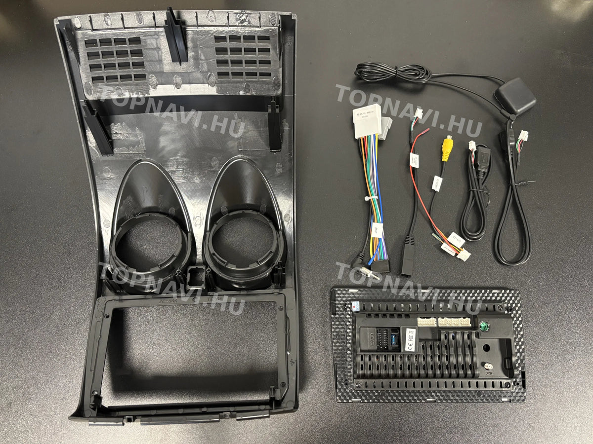 Nissan Qashqai J10 2005- 2013 9" Android Multimedia Head Unit - Hátulja