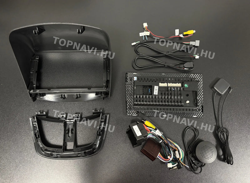 Peugeot 207 2006- 2015 9" Android Multimedia Head Unit - hátulja