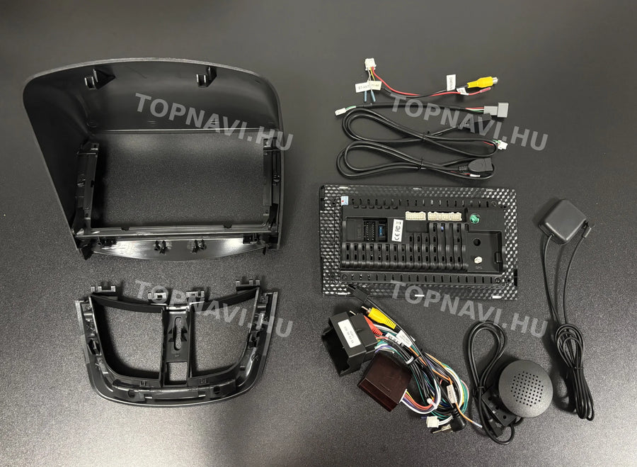 Peugeot 207 2006-2015 9" Android multimedia car radio touchscreen head unit - Hátulja