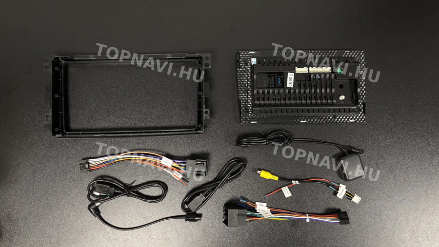 Smart Fortwo W451 2006-2010 9" Android multimedia car radio touchscreen head unit - Hátulja