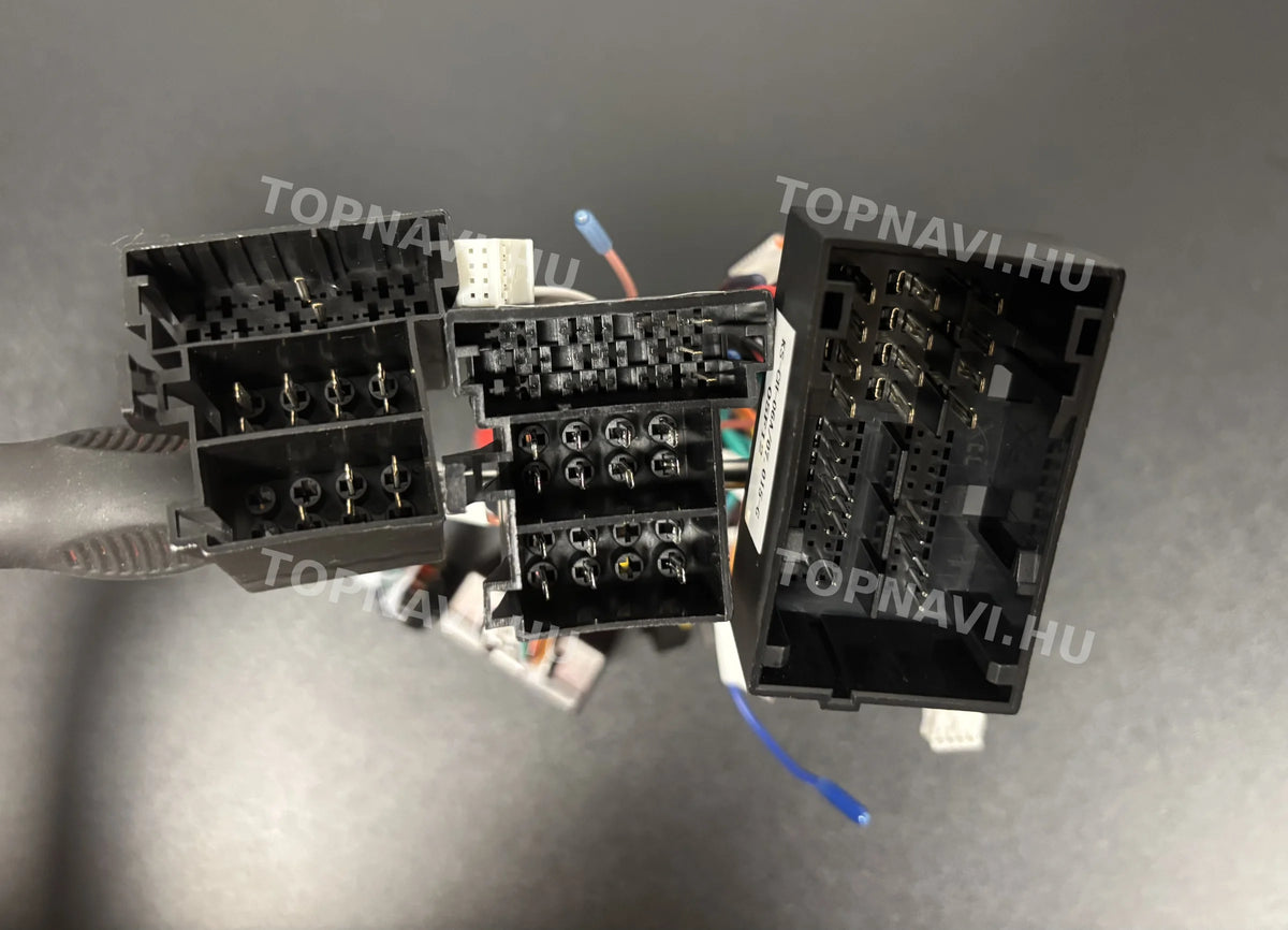 Fiat Ducato 2006-2021 9" Android Multimedia Head Unit - Csatlakozó
