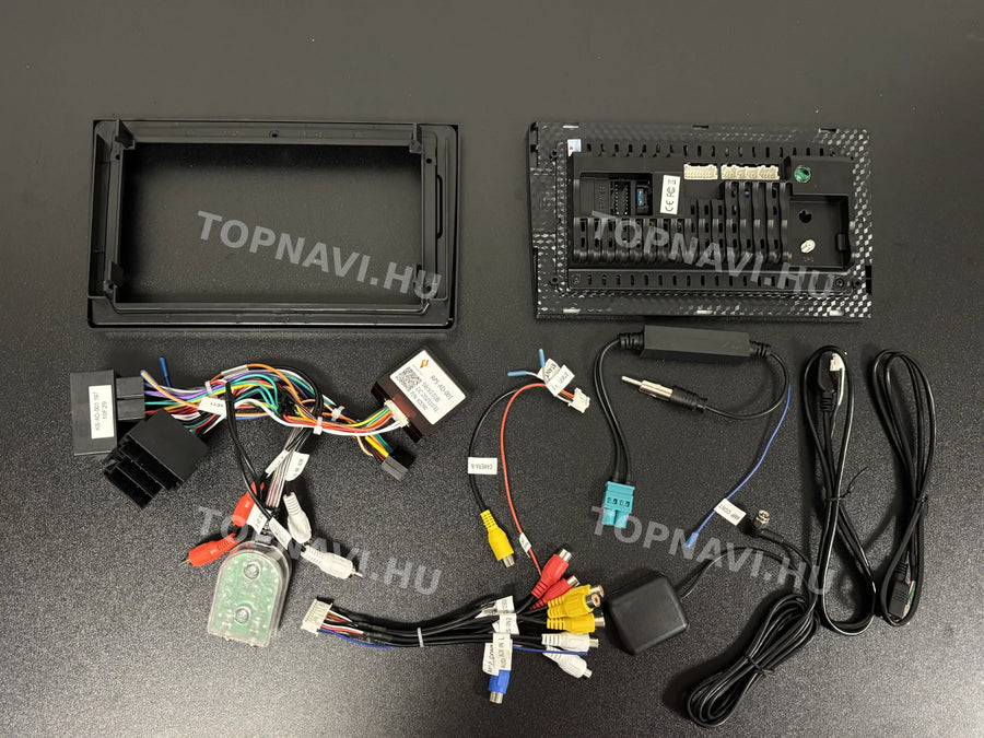 Audi A4 B6 B7 2002–2012 9" Android multimedia car radio touch screen head unit - Hátulja