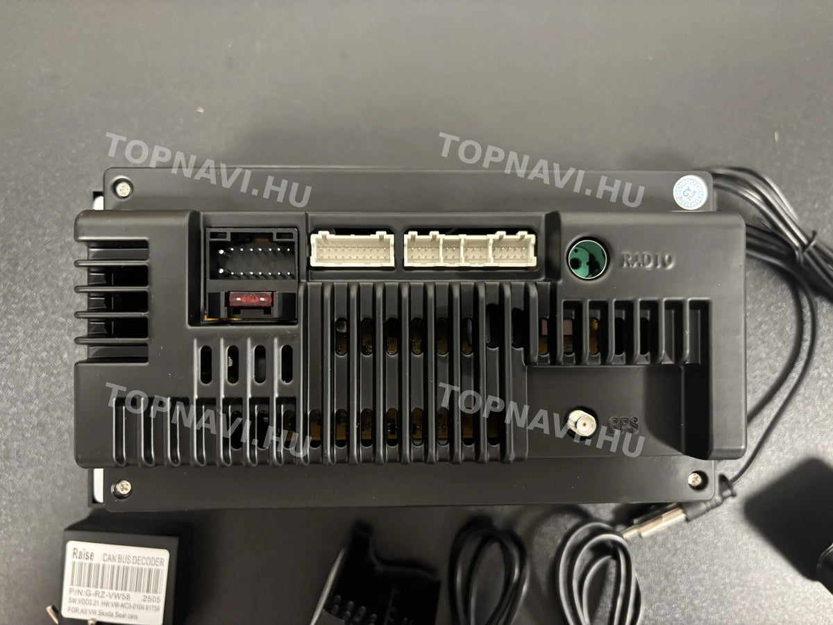 Volkswagen Touareg 2002- 2010, Transporter 2003- 2014, Multivan 2003- 2014 7" Android Multimedia head unit - Hátulja