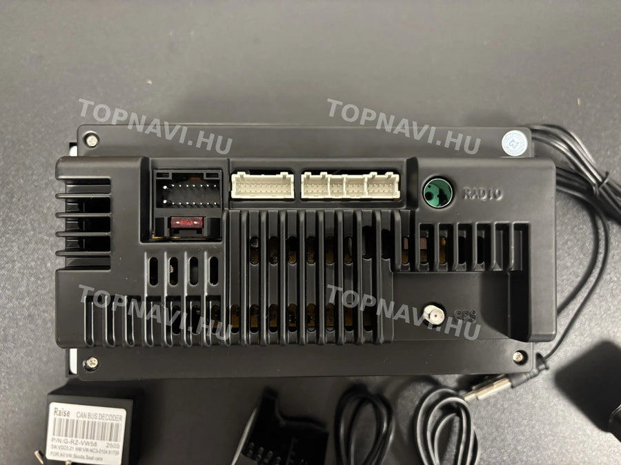 Volkswagen Touareg 2002-2010, Transporter 2003-2014, Multivan 2003-2014 7" Android multimedia car radio head unit - Hátulja