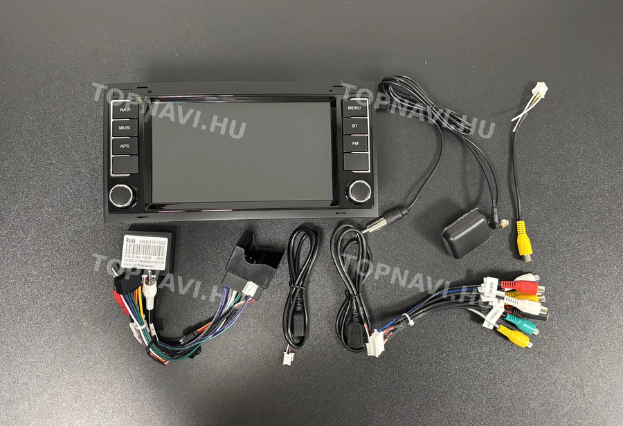 Volkswagen Touareg 2002-2010, Transporter 2003-2014, Multivan 2003-2014 7" Android multimedia car radio head unit - Eleje