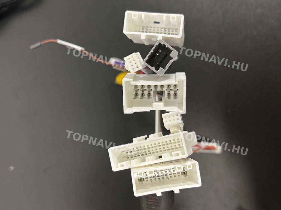 Renault Clio 4 2012-2016 10.1" Android multimedia car radio touchscreen head unit - Csatlakozó