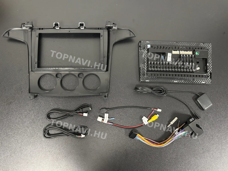 Ford S-Max, Galaxy 3 2007- 2015 9" Android Multimedia Head Unit - hátulja