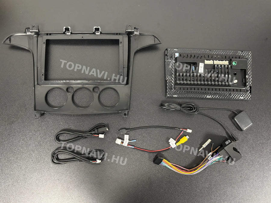 Ford S-Max, Galaxy 3 2007-2015 9" Android multimedia car radio touchscreen head unit - Hátulja
