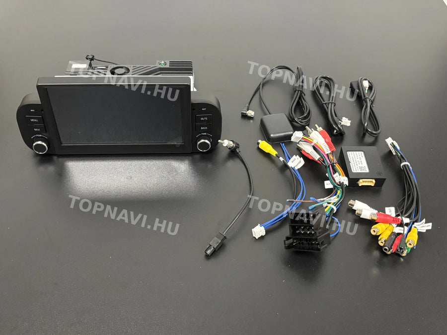Fiat Panda 2013-2020 7" Android multimedia car radio touchscreen head unit - Eleje