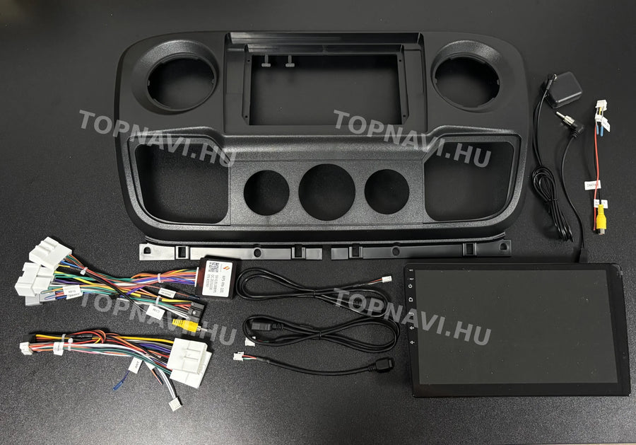 Renault Master 3 2010-2019 10.1" Android multimedia car radio touchscreen head unit - Eleje