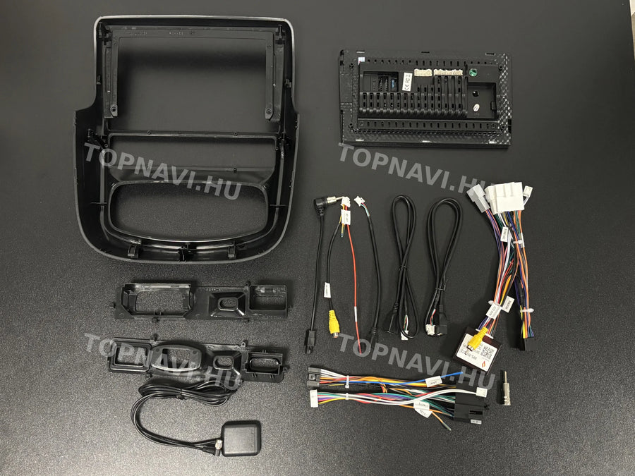 Dacia Duster 2010-2015 9" Android multimedia car radio touchscreen head unit - Hátulja