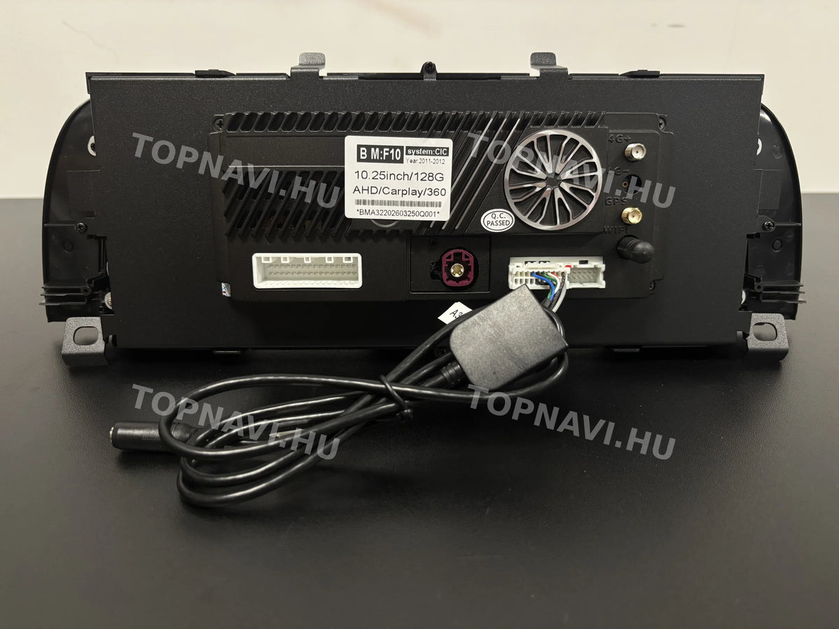 BMW 5 Series F10 F11 2010-2017 10.25" Android Multimedia Head Unit - Hátulja