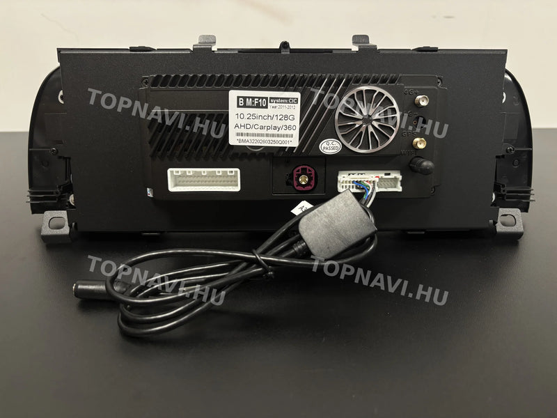 BMW 5 Series F10 F11 2010-2017 10.25" Android Multimedia Head Unit - hátulja