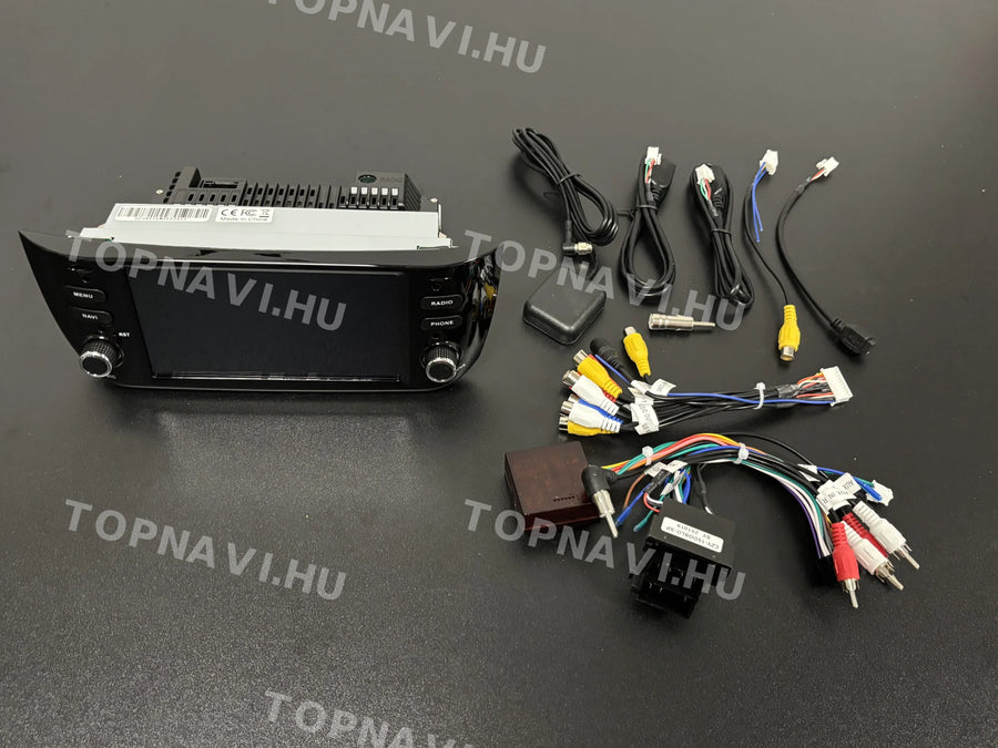 Fiat, Abarth Linea, Punto 2009-2016 7" Android multimedia car radio touchscreen head unit - Eleje