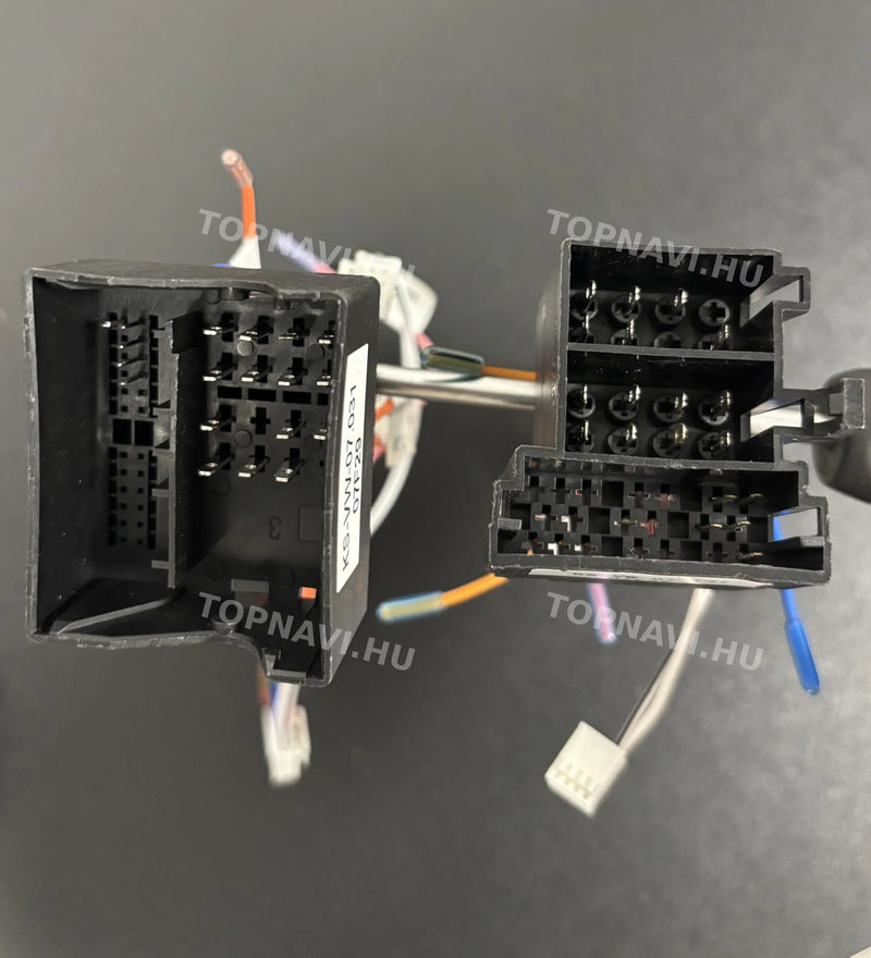 Seat 8" Android multimedia car radio touchscreen head unit - csatlakozó