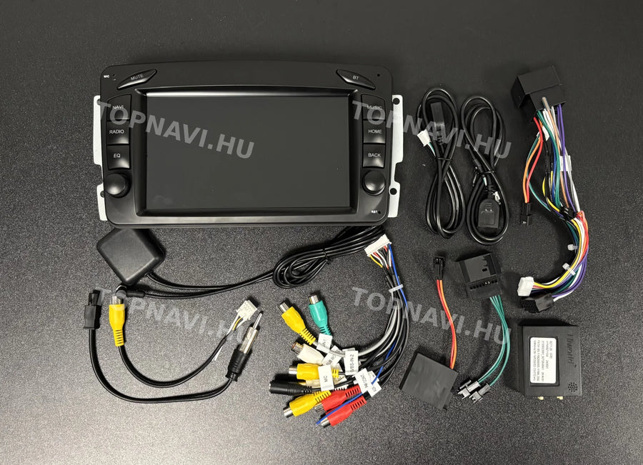 Mercedes-Benz Vito Vaneo CLK ML W203 / W639 / W209 / W210 Android multimedia car radio touchscreen head unit - Eleje