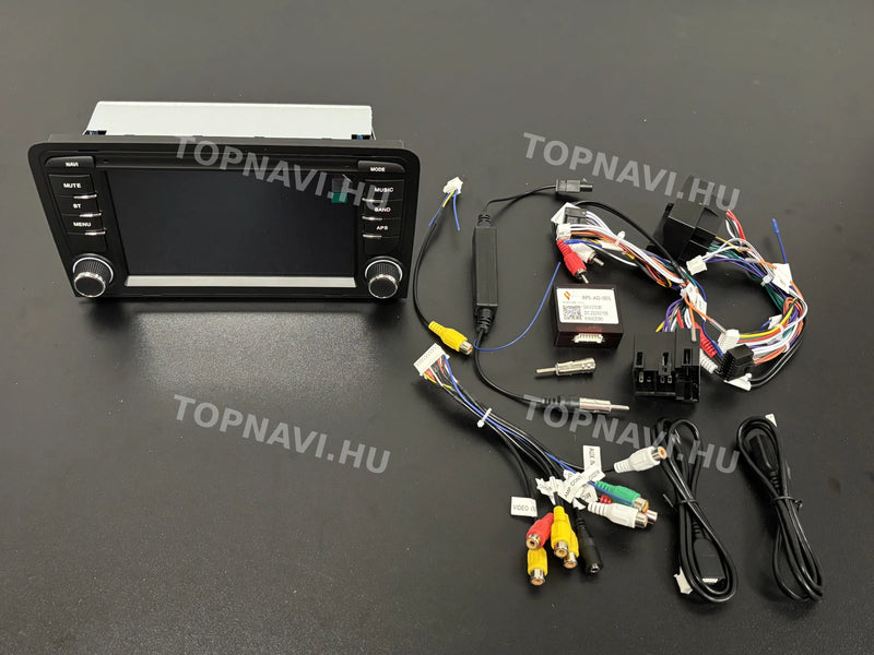 Audi A3 8P 2003–2012 7" Android multimedia car radio touch screen head unit - eleje
