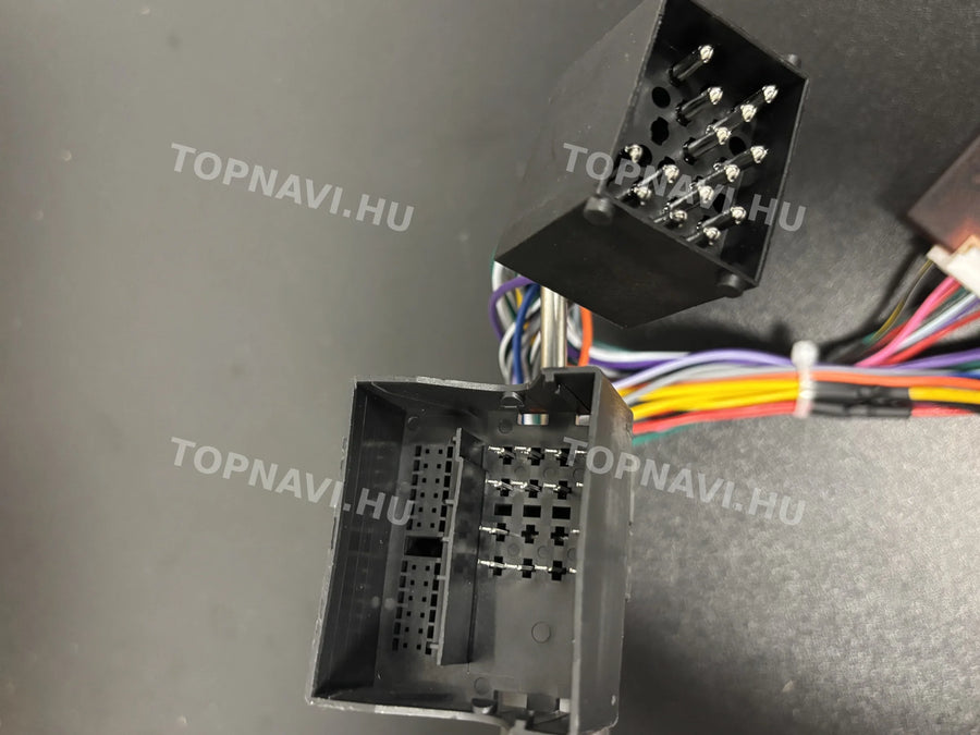 Rover 75 1999-2005 7" Android multimedia car radio touchscreen head unit - Csatlakozó