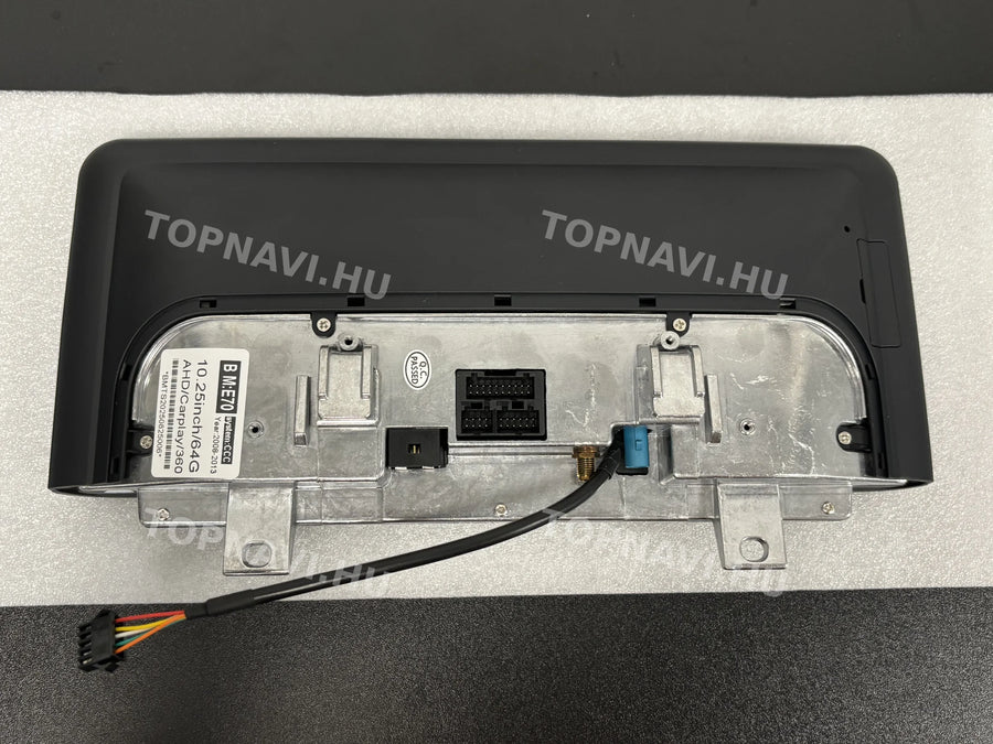 BMW X5 E70 X6 E71 CCC CIC 10.25" Android multimedia car radio touchscreen head unit - Hátulja