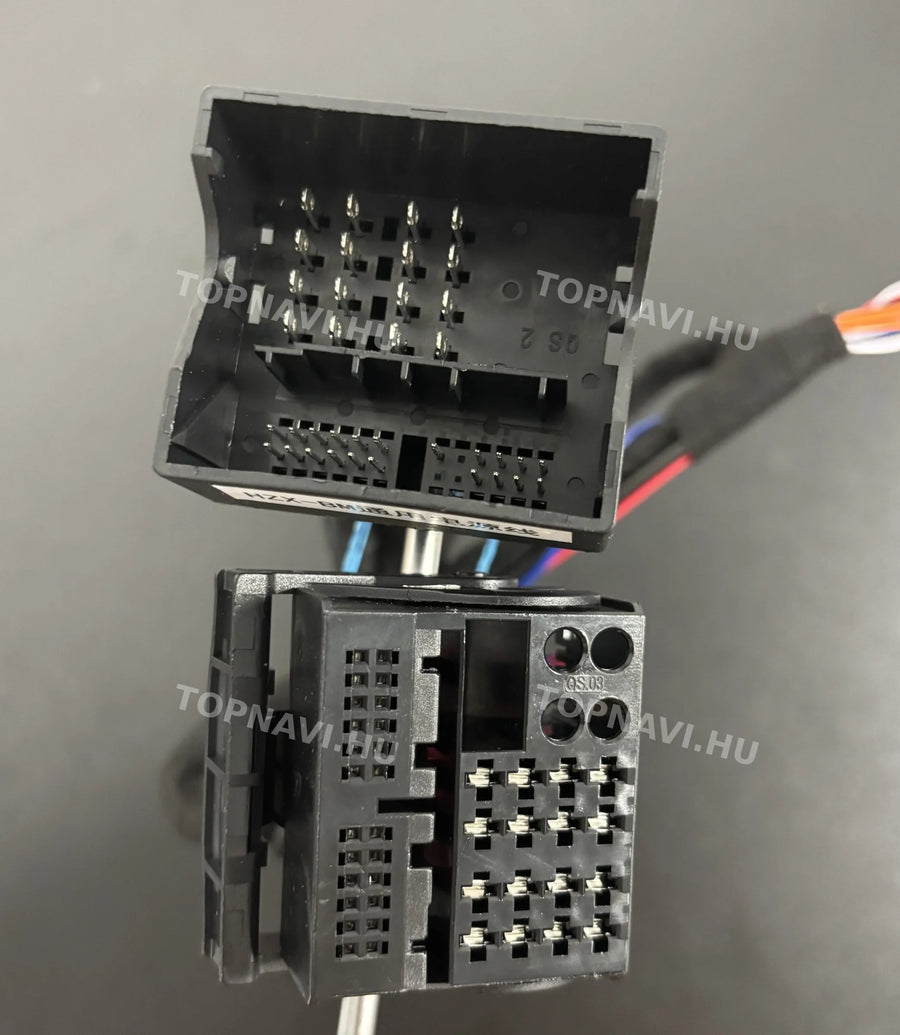 BMW X5 E70 X6 E71 CCC CIC 10.25" Android multimedia car radio touchscreen head unit - Csatlakozó