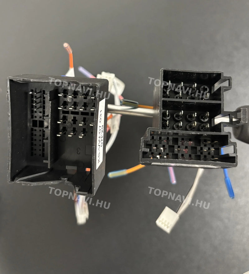 Seat 9" Android multimedia car radio touchscreen head unit - csatlakozó
