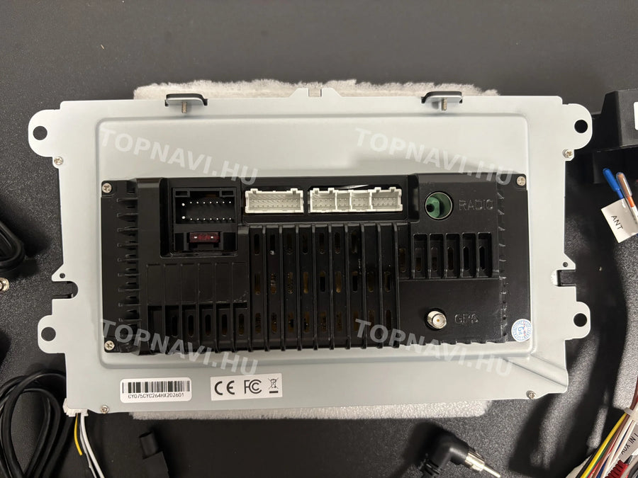 Skoda Fabia, Octavia, Superb, Rapid 9" Android multimedia car radio touchscreen head unit - Hátulja