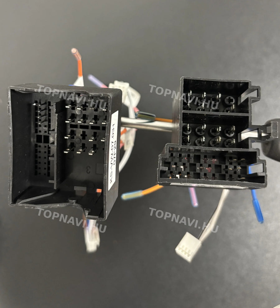 Skoda Fabia, Octavia, Superb, Rapid 9" Android multimedia car radio touchscreen head unit - Csatlakozó